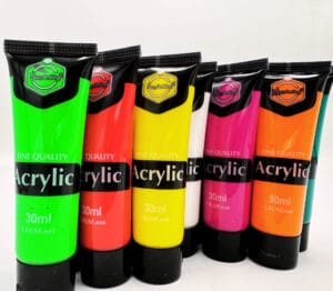 Acrylic paint set