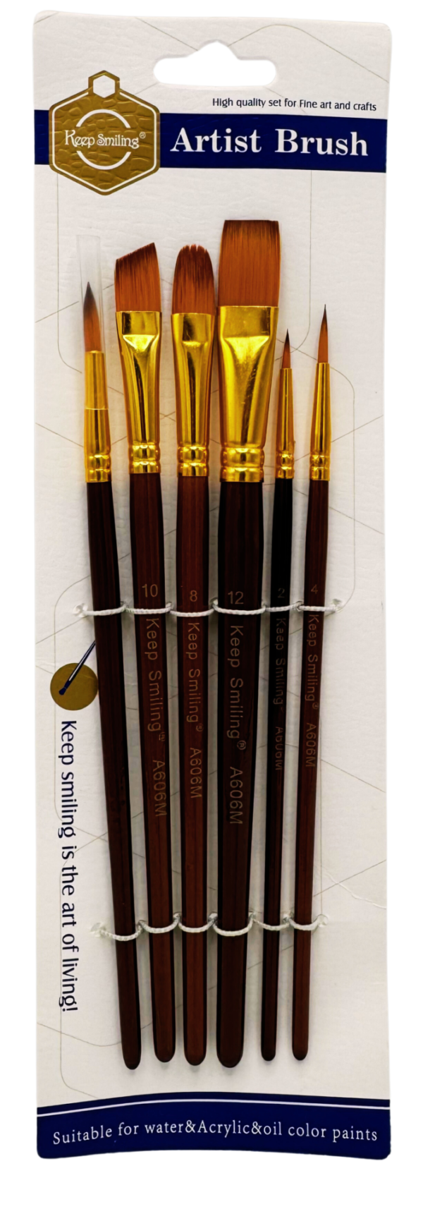 artist brushes brown