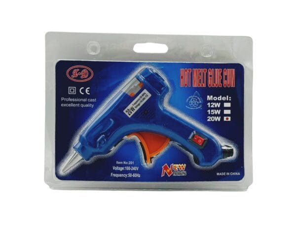 glue gun blue